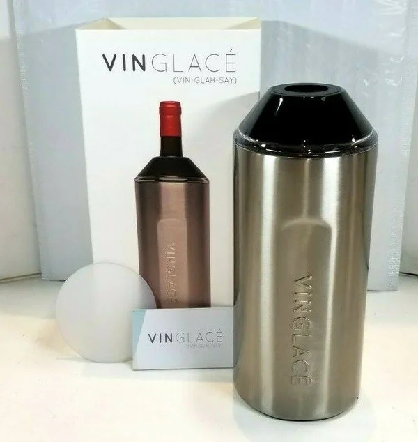 VINGLACÉ Stainless Steel Wine Chiller