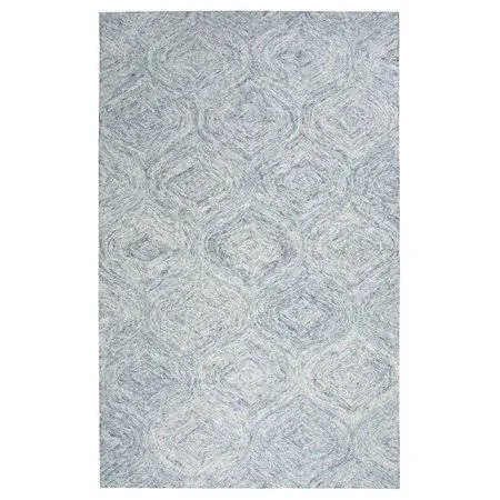 Gracie Oaks Marsh Hand-Tufted Blue Area Rug, Size: Rectangle 9& x 12&