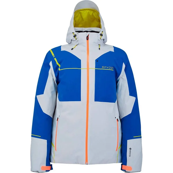 Spyder Titan Mens Insulated Ski Jacket - Grey, Size S