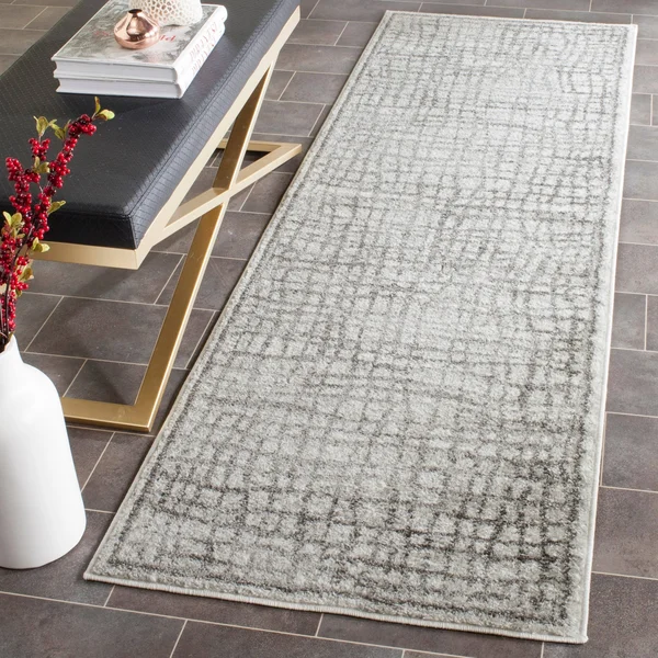 Safavieh Adirondack ADR103B 5&1x22 x 7&6x22 Silver, Ivory Area Rug