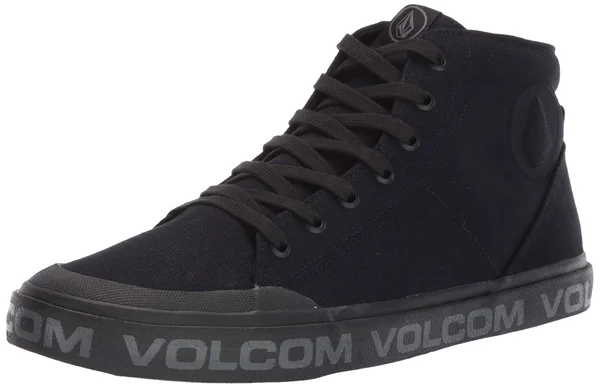 Volcom Hi Fi Shoes - Blackity Black