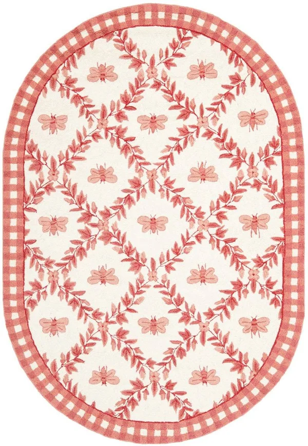 Safavieh Chelsea HK55C Ivory - Rose Rug 2&6x22 x 10& Runner