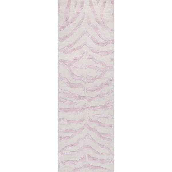 nuLOOM Hand Tufted Plush Zebra Area Rug, Size: 6' x 9'
