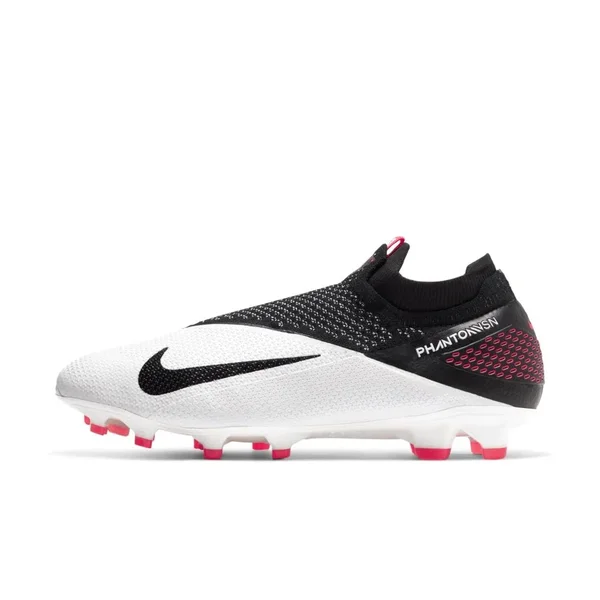 Nike Phantom Vision 2 Elite DF FG - White-Black-Crimson