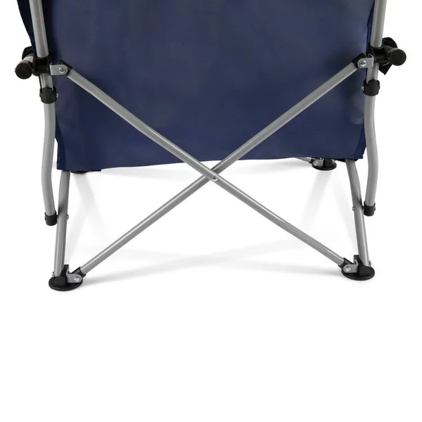 North Carolina Tar Heels Navy/Slate Tranquility Beach Chair - 25.4 x 21.7 x 25.1 inches