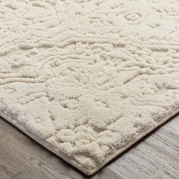 Mohawk Home Francesca Cream 6 ft. 6 in. x 9 ft. 6 in. Area Rug, Ivory