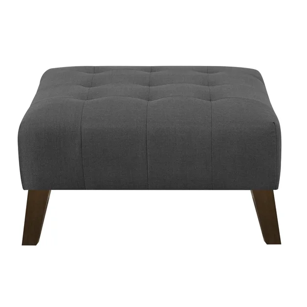 Carson Carrington Nordfjord Tufted Ottoman - Gray