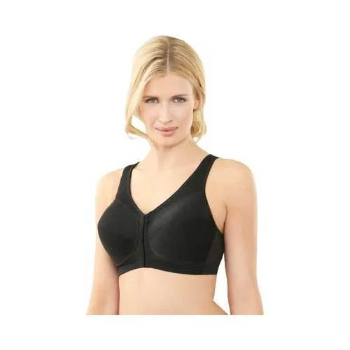Glamorise Women's MagicLift Posture Back Support Bra - Black - 56D