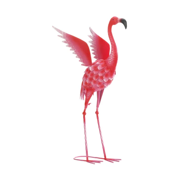 Zingz & Thingz Flying Flamingo Metal Decor, Pink