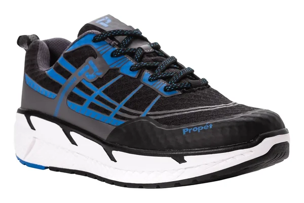 Men's Propet Ultra Walking Shoe - Black/Blue - Size 13