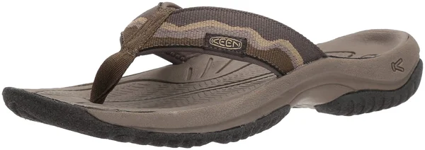 Keen Men's Kona Flip - 9.5 - Dark Olive, Antique Bronze