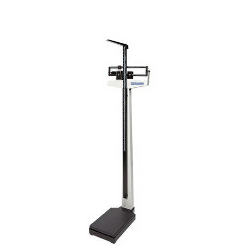 HealthOMeter 402KLWH Physician Beam Scale with Height Rod & Wheels