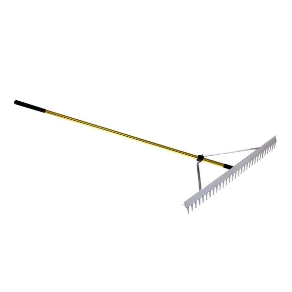 Nupla GRK36 Aluminium Heavy Duty Landscape Rake with Classic Handle and Butt