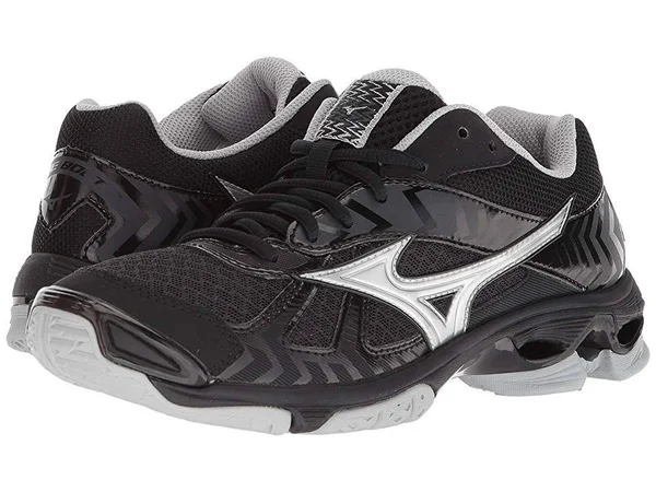 Mizuno Wave Bolt 7 Women's Volleyball Shoes Black/Silver Size 9
