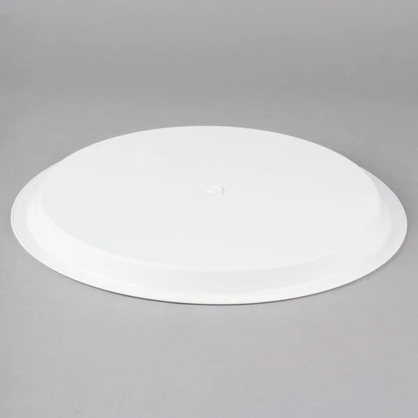 Fineline Reform HR16PP-WH 16x22 White High Rim Platter - Polypro - 25/cs