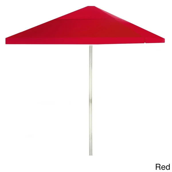 Best of Times 8& Square Market Umbrella; Pink
