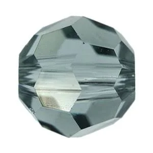 Swarovski 5000 Faceted Round Beads, 8mm - Indian Sapphire