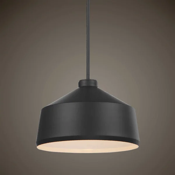 14x22 Matte Black and White Contemporary Hanging Pendant Ceiling Light Fixture 34178312