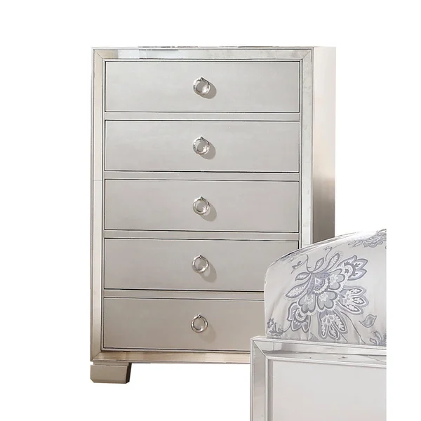Acme Furniture Voeville II Chest, Platinum
