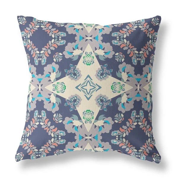 Rose Diamond Outdoor Pillow
