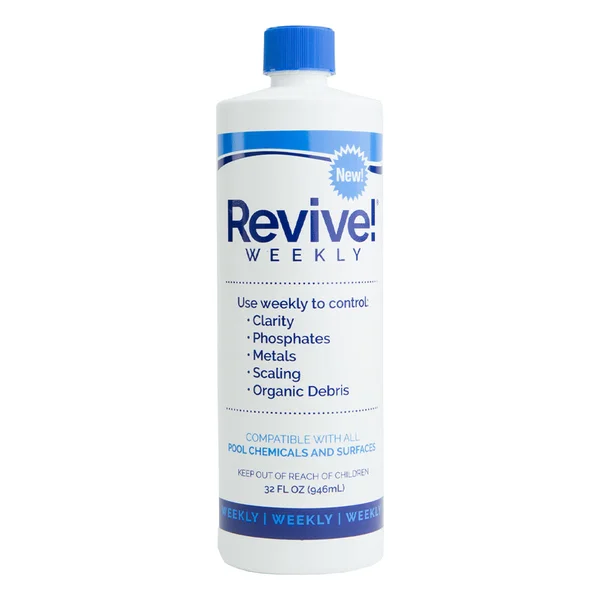API Revive! Swimming Pool Clarifier Cleaning Treatment, 32 Ounce (3)