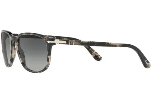 Persol PO3019S Sunglasses, 52-18-140, 106371-SPOTTED Grey Black