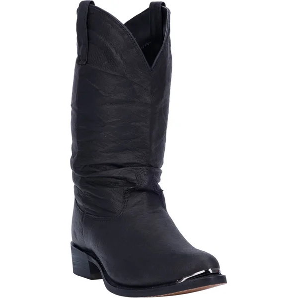 Dingo Men's Amsterdam Slouch Black Cowboy Boots