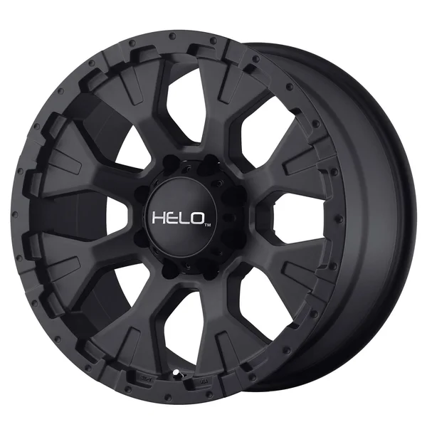 Helo HE878 17x9 8x6.5-12mm Satin Black Wheel Rim 17x22 inch