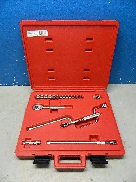 Proto J52224 3/8x22 Drive 20 Piece Metric Socket Set - 12 Point