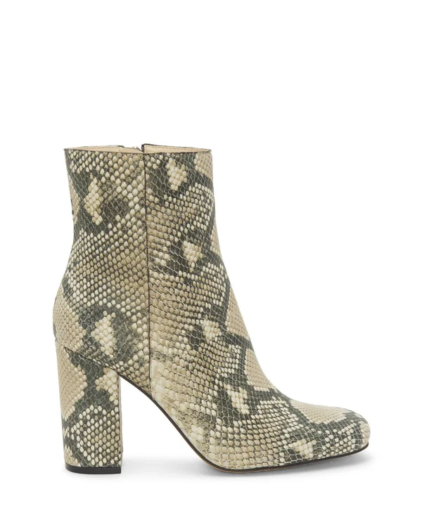 Women's Vince Camuto Dannia Square Toe Bootie, Natural, Size 6.5, Naplack