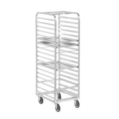 Full Size All-Welded Standard Set-Up Bun Pan Rack Channel Manufacturing Size: 70.25x22 H x 20.5x22 W x 26x22 D - 4x22 Spacing (15