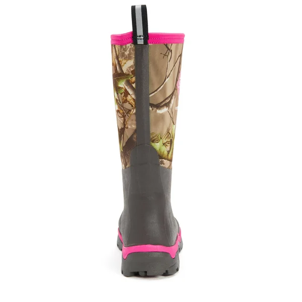 Muck Women's Woody PK Boot - 9 - Realtree APG - Pink