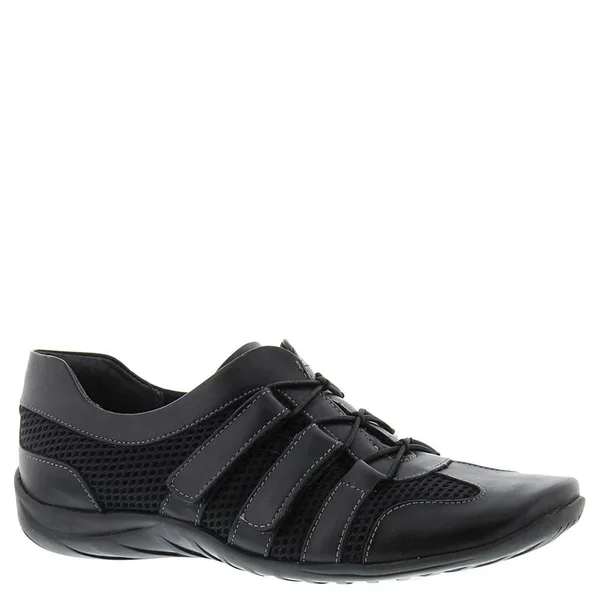 Walking Cradles Womens Audio Low Top Fashion Sneakers - Black