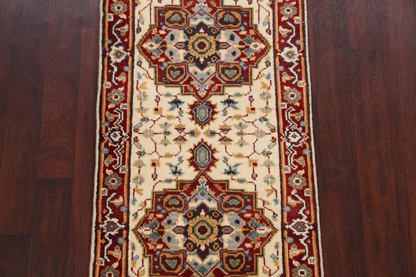 Geometric Heriz Oriental Area Rug 3x6