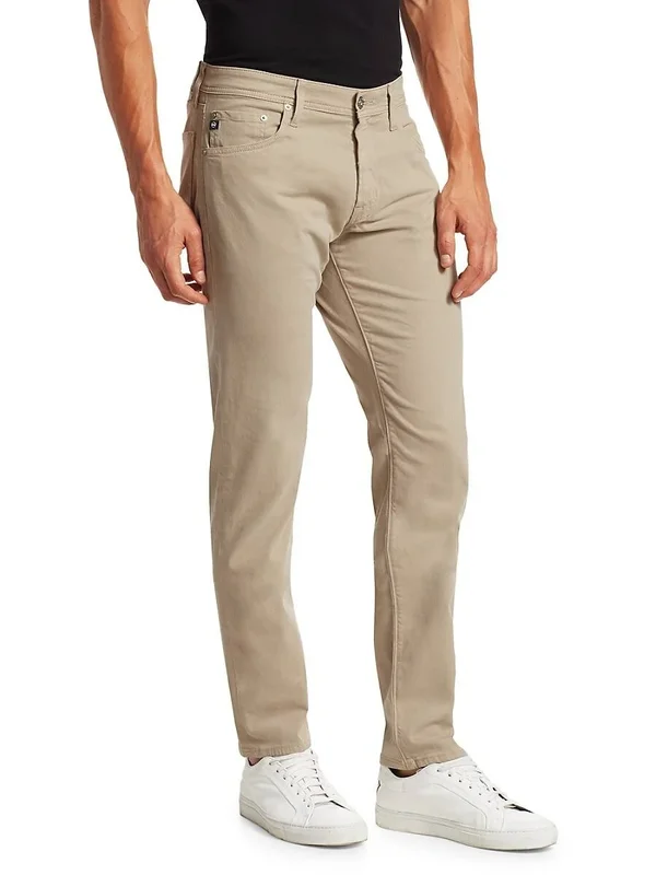 Ag Men's Tellis Slim Fit Pants in Autumn Fog - Black - Size 32x34
