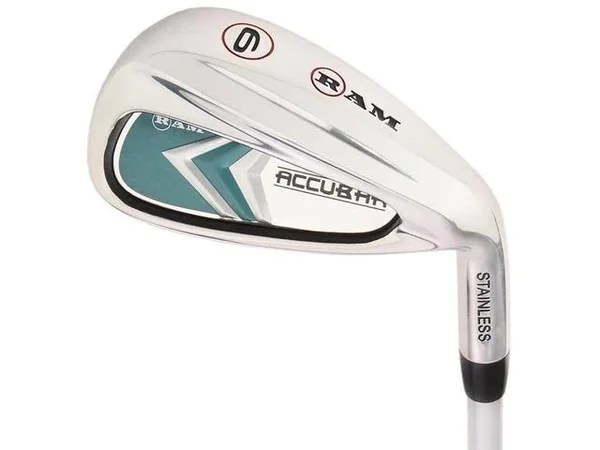 Ram Golf Accubar 12pc Ladies Petite Golf Clubs Set -Graphite Shaft Woods u0026Irons
