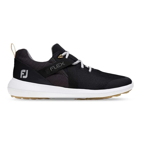 FootJoy Men's Flex Golf Shoes, Black
