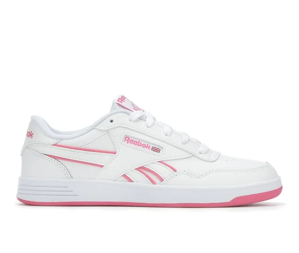 Reebok Women's Club Memt Sneaker White/Pink 7