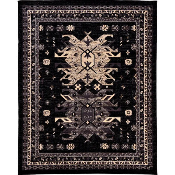 Unique Loom Taftan Terracotta 10 ft Runner Area Rug