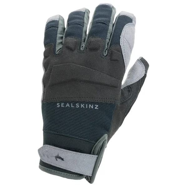 Sealskinz Waterproof All Weather MTB Glove (S, Black, Grey)
