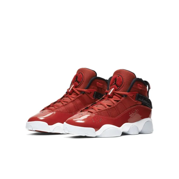 Jordan (GS) 6 Rings Gym Red/Black-White