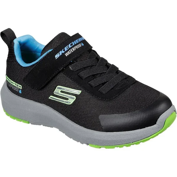Boys& Skechers Dynamic Tread Trainer - Kids, Size: 4 M, Black