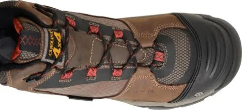 Carolina Men's CA4551 5x22 Waterproof Composite Toe 4x4 Hiker, Size: 14, Dark Brown Leather