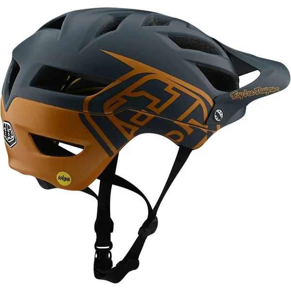 Troy Lee Designs A1 MIPS Classic Bike Helmet Black/White - Xs