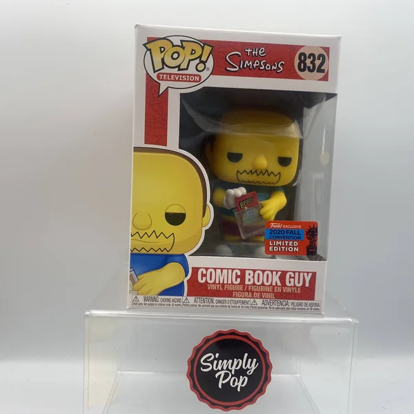 Funko Pop! television The Simpsons Comic Book Guy Fall Convention