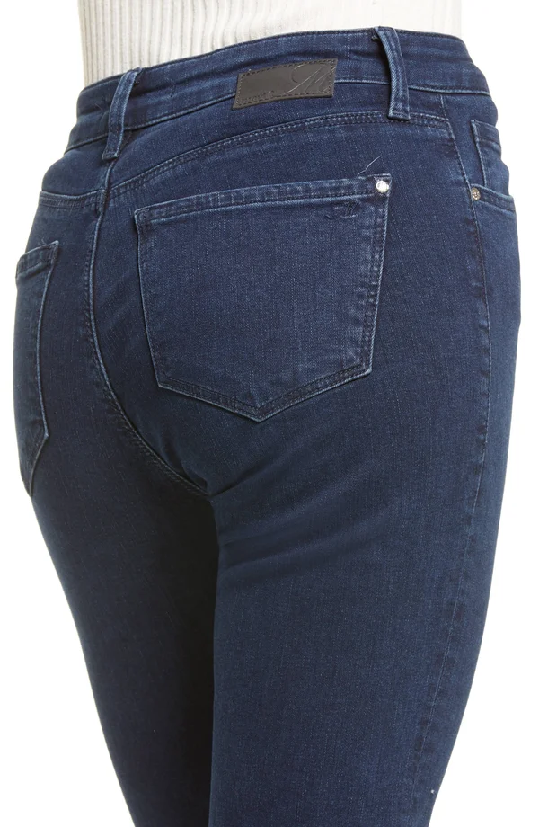 Mavi Anika Jean Jeans - Blue - Cropped Jeans