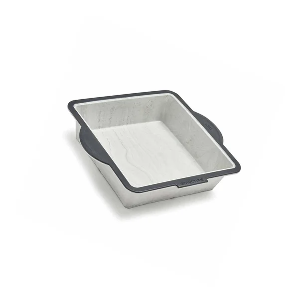 Structure Silicone Pro Square Cake Pan, 834; x 834, Marble