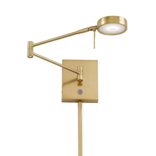 George Kovacs P4308-647 LED Swing Arm Wall Lamp, Copper Bronze Patina