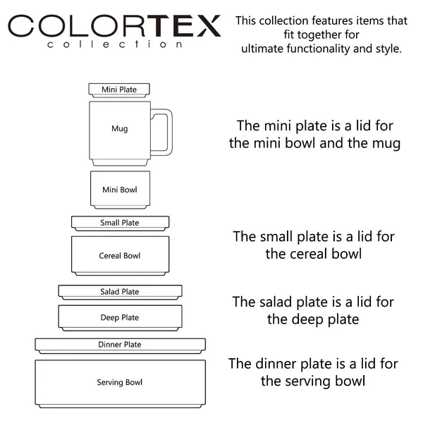 Noritake Colortex Stone Round Platter - Grey