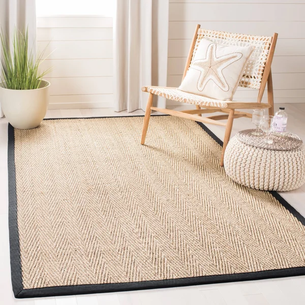 Safavieh Natural Fiber NF115G Natural - Olive Rug 2&6x22 x 16& Runner